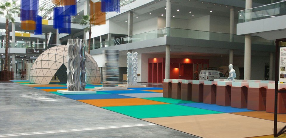 Trans/Hitos 2015, “Synergies”. View of the exhibition