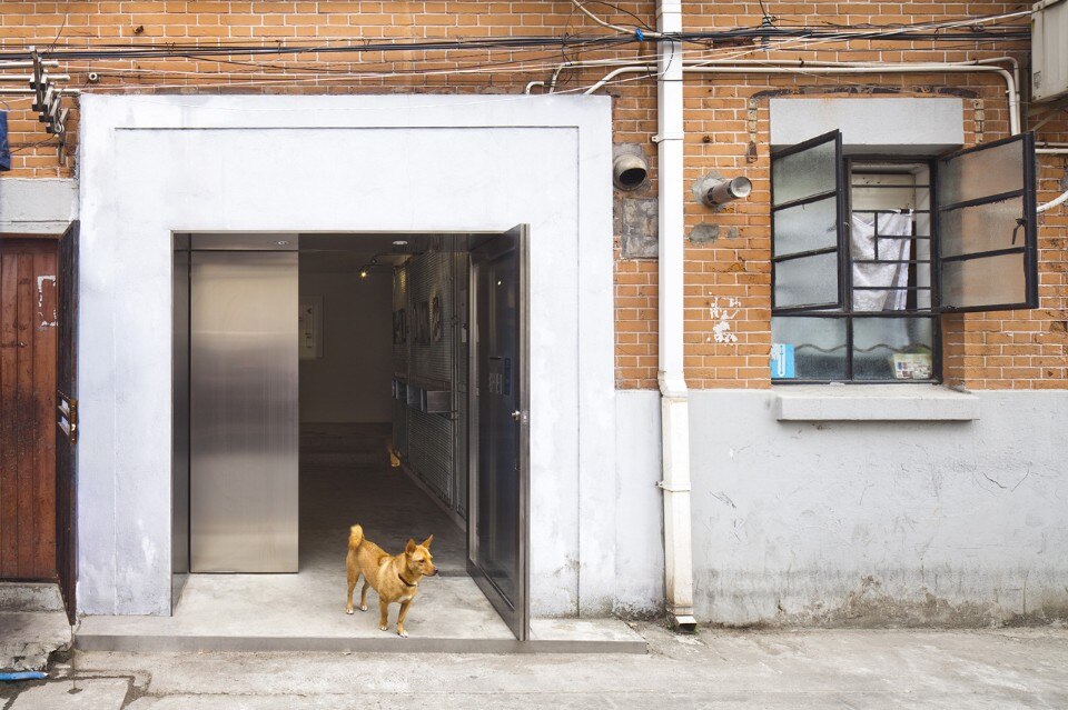 Lukstudio, Office around a tree, Shanghai. Photo Peter Dixie for LOTAN Architectural Photography