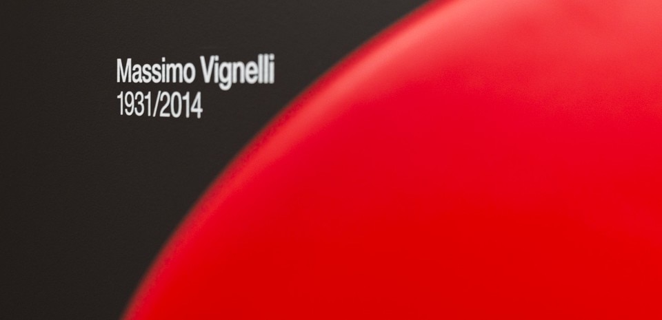 "Timeless/Massimo Vignelli", view of the exhibition at Okendo Cultural Centre