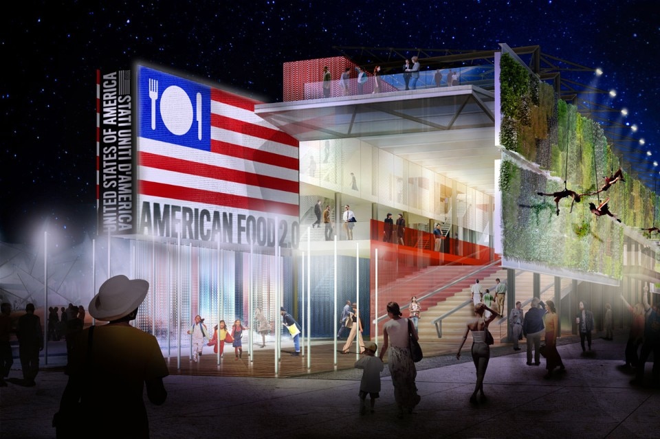 Biber Architects, American Food 2.0, USA Pavilion, Expo Milano 2015