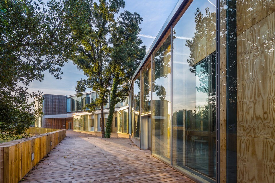 Centro Civico El Roure e Biblioteca La Ginesta, Begues, Baix Llobregat, Barcelona