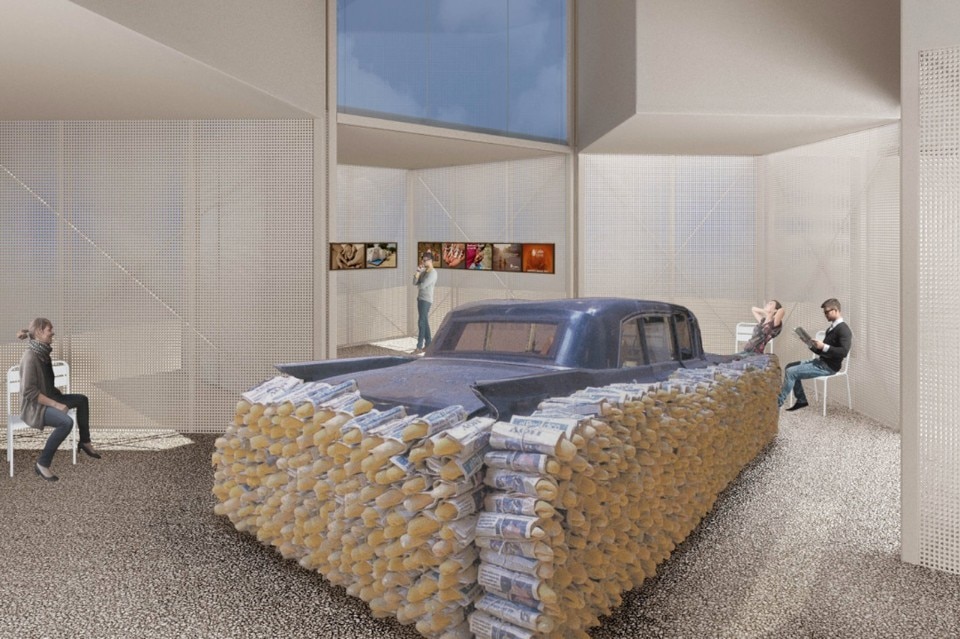 Piuarch, L’edicola, Padiglione Caritas, Expo Milano 2015