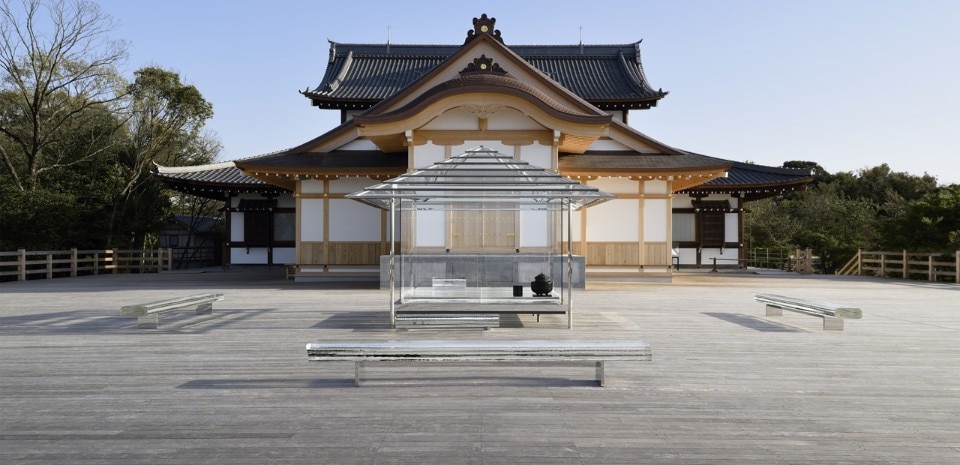 Tokujin Yoshioka, KOU-AN Glass-Tea House, Kyoto, Japan