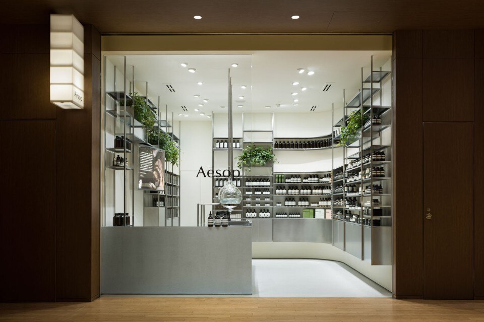 Torafu Architects, Aesop Midtown, Tokyo