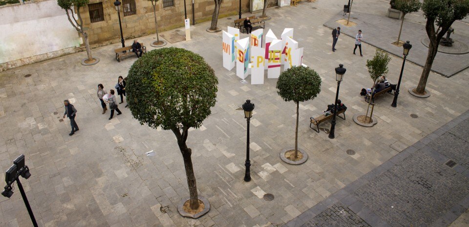 Boa Mistura, Mírate a través de este poema de agua, Logroño, Spain