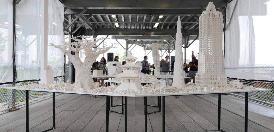 Olafur Eliasson, <i>The collectivity project</i>, 2015. Part of “Panorama”, a High Line Commission. Photo by Timothy Schenck. Courtesy of Friends of the High Line.