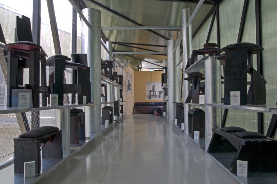 Canedicoda, Mochini collection. View of the exhibition at Plusdesign, Milan