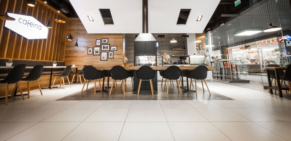 mode:lina architekci, Cafeina Café, Skórzewo, Poland