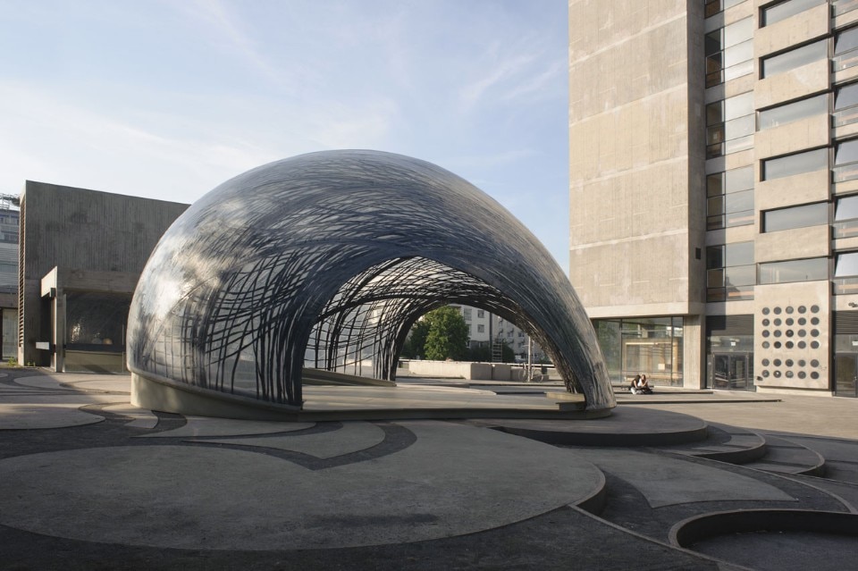 ICD/ITKE Research Pavilion 2014-15, Stuttgart. Photo © ICD/ITKE