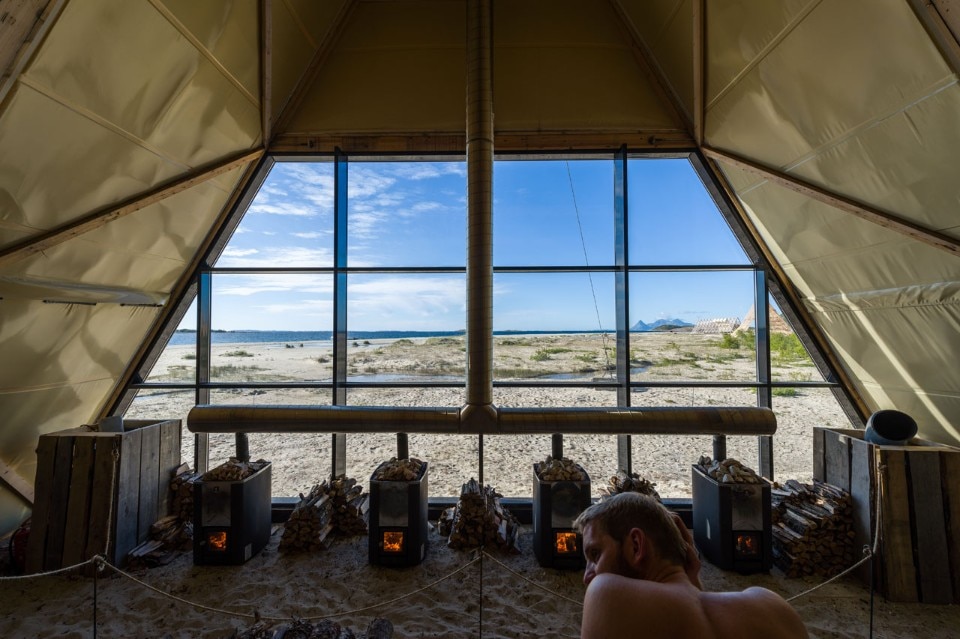 Agora Sauna, Sandhornøya, Bodø, Northern Norway, Arctic Circle