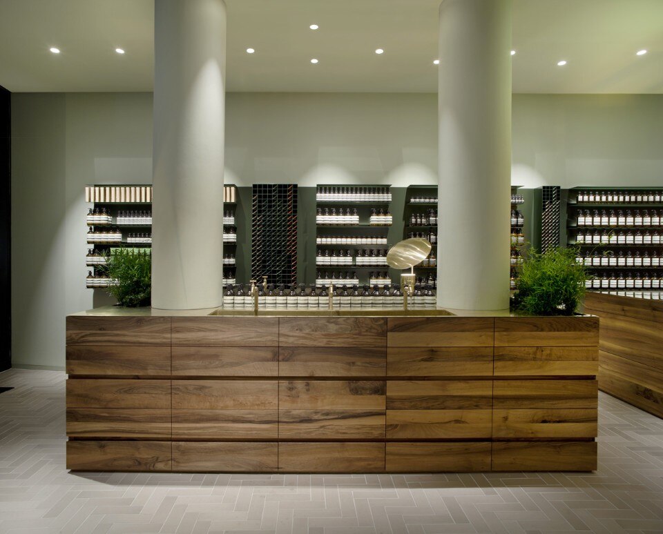 Philipp Mainzer Office for Architecture and Design, Aesop Frankfurt