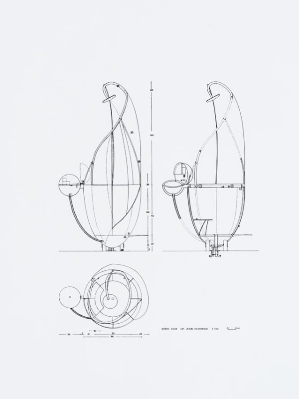 Ábalos & Herreros, Design development drawing showing the inclusion of the architectural character of the machinic device. #59 – Vivienda y Ciudad, Diagonal Barcelona (1988 – 89) Ink-jet print on paper. Ábalos & Herreros fonds, Canadian Centre for Architecture, Montréal. Gift of Iñaki Ábalos and Juan Herreros © Iñaki Ábalos and Juan Herreros