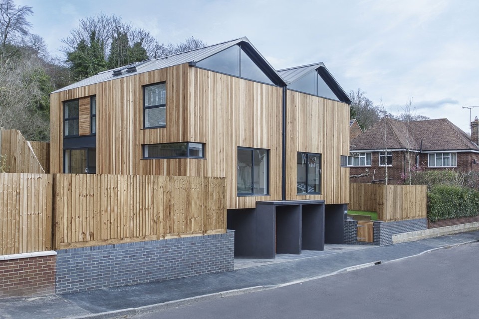 Adam Knibb Architects, The Cedar Lodges, Winchester, Hampshire, UK