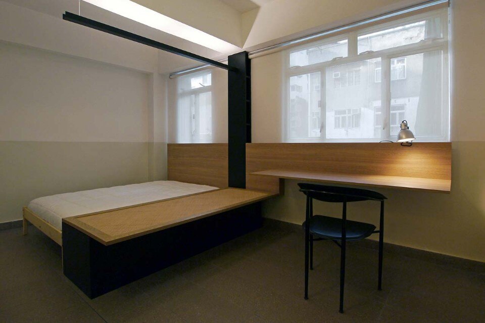 Plot Architecture Office, Studio Flat, Sham Shui Po, Hong Kong Plot Architecture Office, Studio Flat, Sham Shui Po, Hong Kong