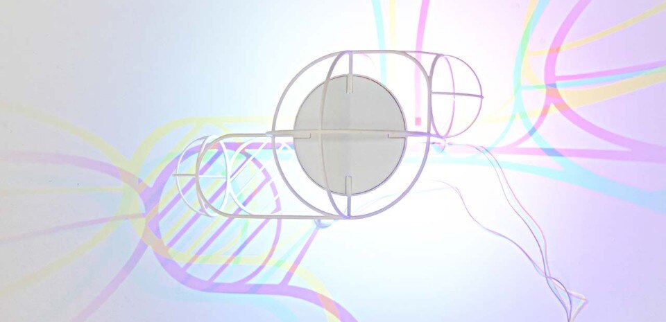 Dennis Parren, CMYK wall