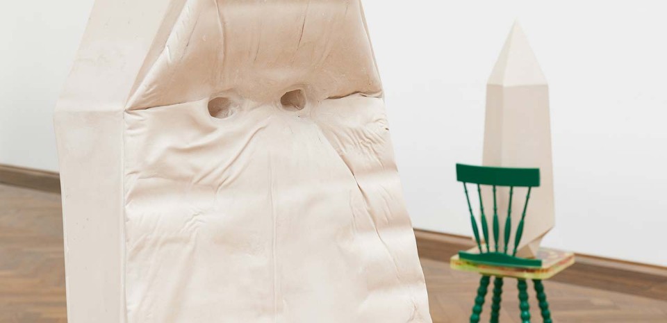 ﻿Andra Ursuta, <i>Whites</i>, view of the exhibition at Kunsthalle Basel, 2015. Photo: Philipp Hänger Courtesy Andra Ursuta; Massimo de Carlo, Milan/London; Ramiken Crucible, New York