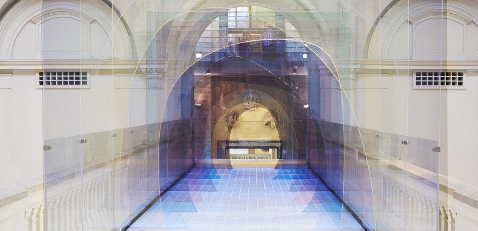 Laetitia de Allegri and Matteo Fogale, Mise-en-abyme. View of the installation at the V&A, London