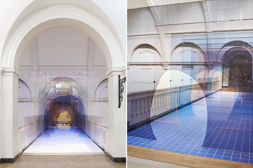 Laetitia de Allegri and Matteo Fogale, Mise-en-abyme. View of the installation at the V&A, London