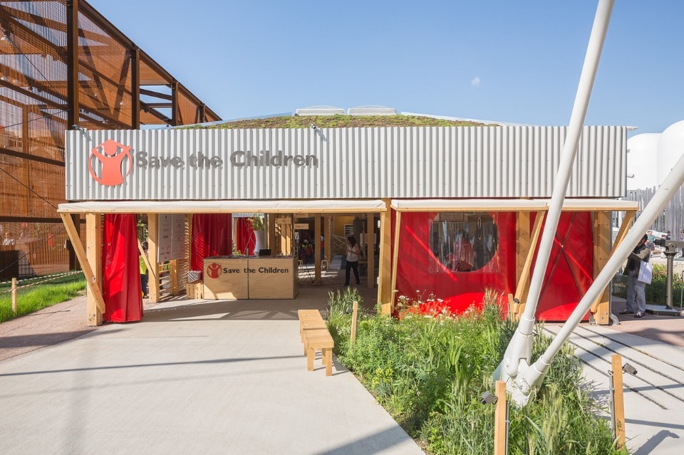 Argot ou La Maison Mobile, Padiglione Save The Children, Expo Milano 2015. Photo © Delfino Sisto Legnani Argot ou La Maison Mobile, Padiglione Save The Children, Expo Milano 2015. Photo © Delfino Sisto Legnani