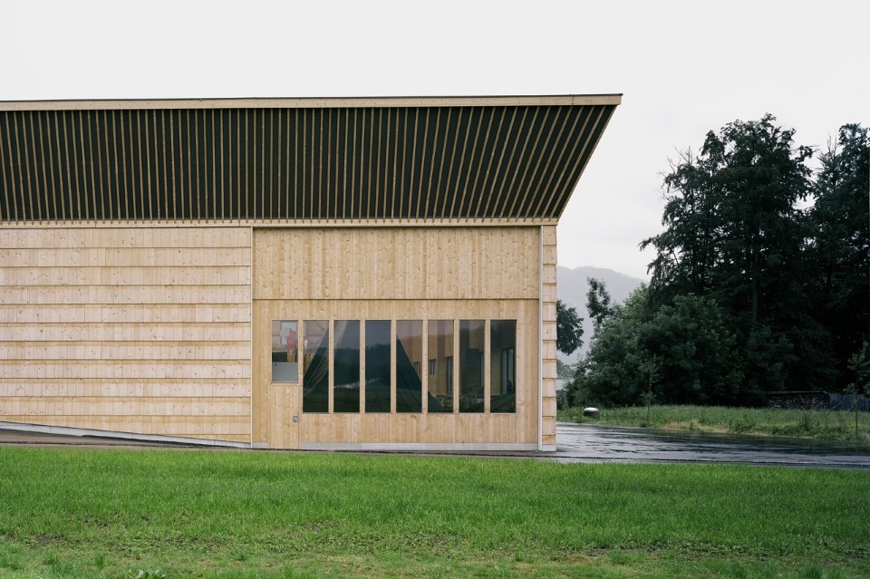 Seilerlinhart Architects, Wooden Hall Walter Küng AG, Alpnach, Switzerland