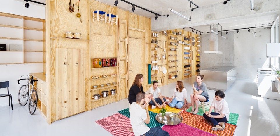 Septembre Architecture, Kialatok – Atelier for intercultural cooking workshops, Paris, France