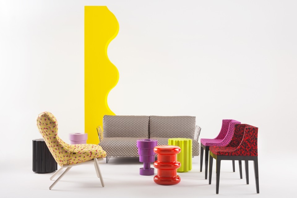 Kartell goes Sottsass. A tribute to Memphis