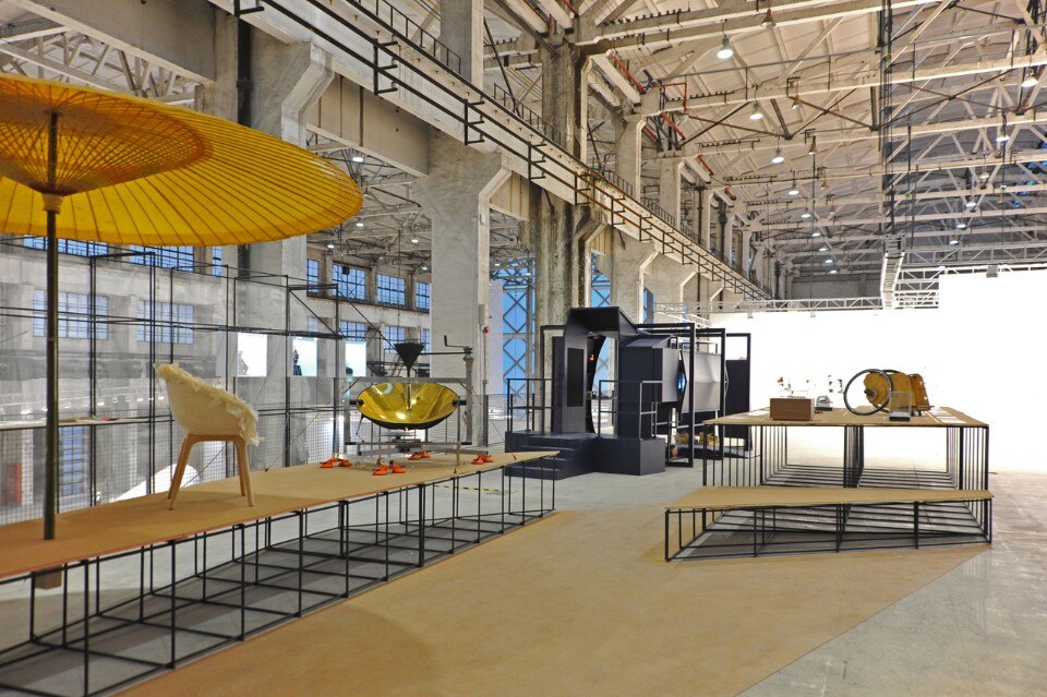 “Ideas in action”, vista dell'allestimento al West Bund Art Center di Shanghai 