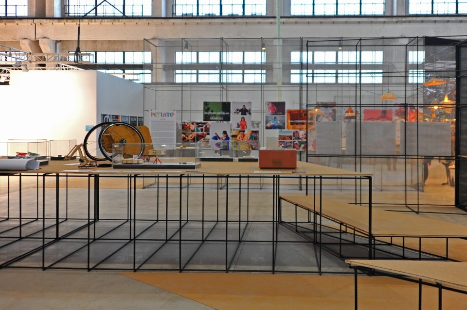 “Ideas in action”, vista dell'allestimento al West Bund Art Center di Shanghai 