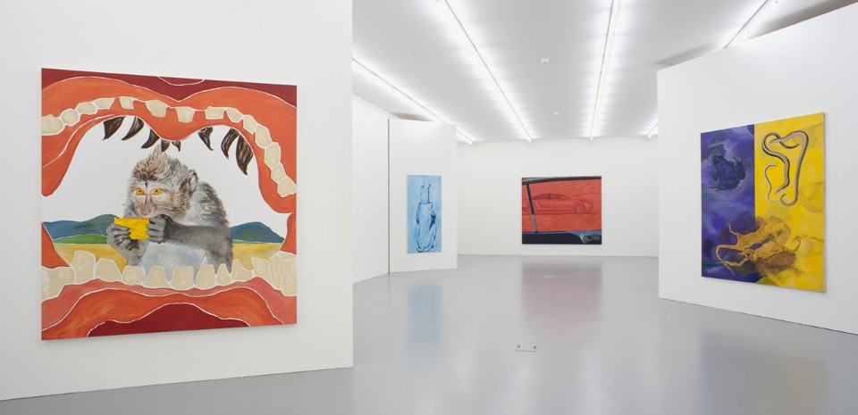 Allison Katz, “AKA”. Vista dell'installazione alla Galleria  Giò Marconi. Courtesy: the artist; Giò Marconi, Milan