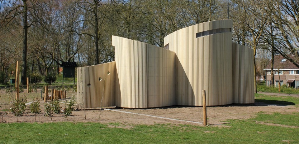 Franc Marcus, Bee Pavilion, Nijmegen, the Netherlands
