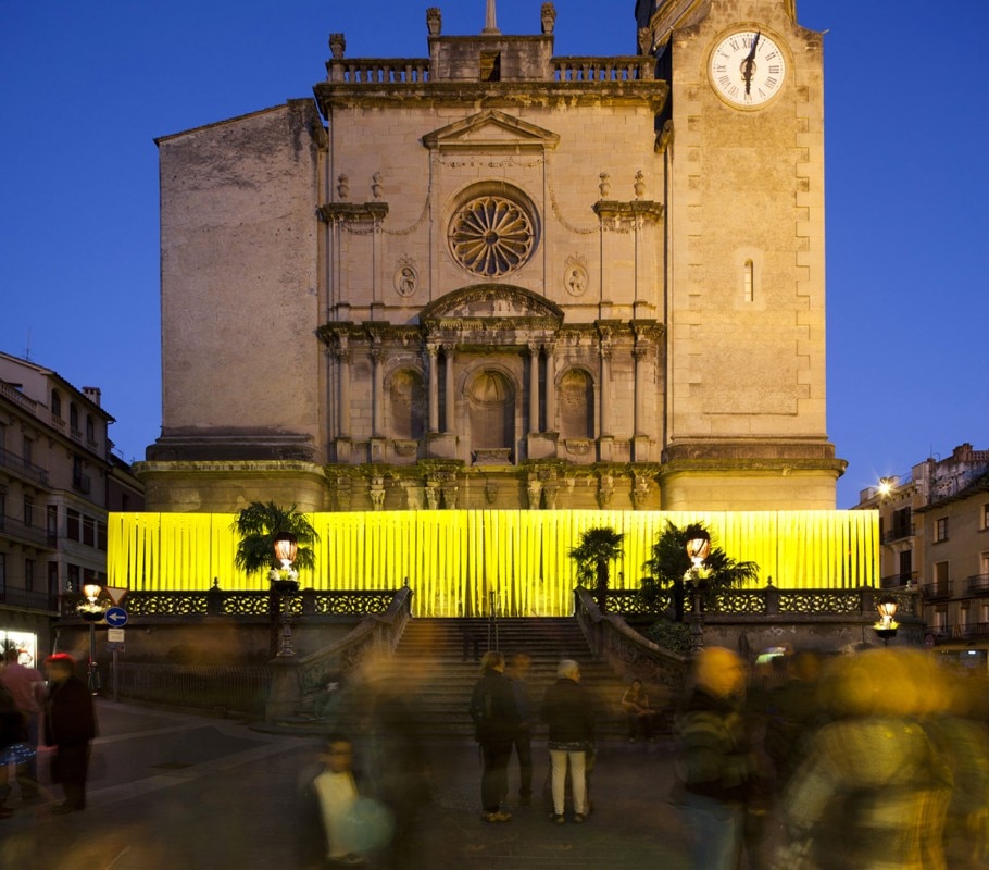 Anna & Eugeni Bach, The Shadows of Sant Esteve, Lluèrnia – Fire and light Festival, Olot, Girona, Spain