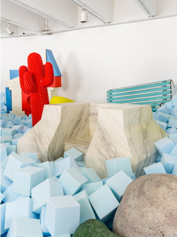 Gufram, installation view at Galleria Sozzani