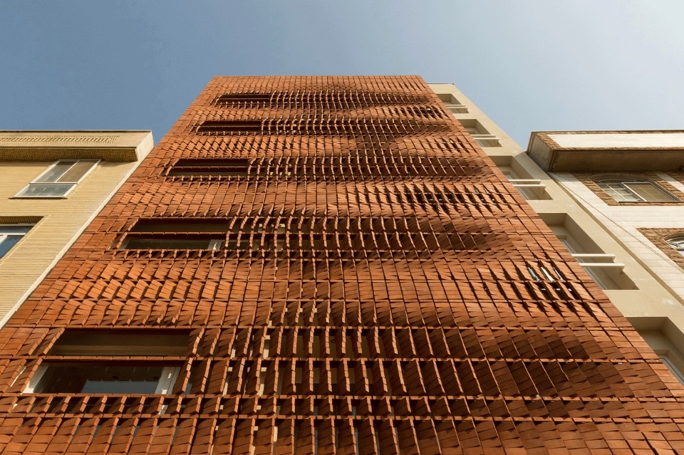 Admun Design, Brick Façade, Tehran Admun Design, Brick Façade, Tehran
