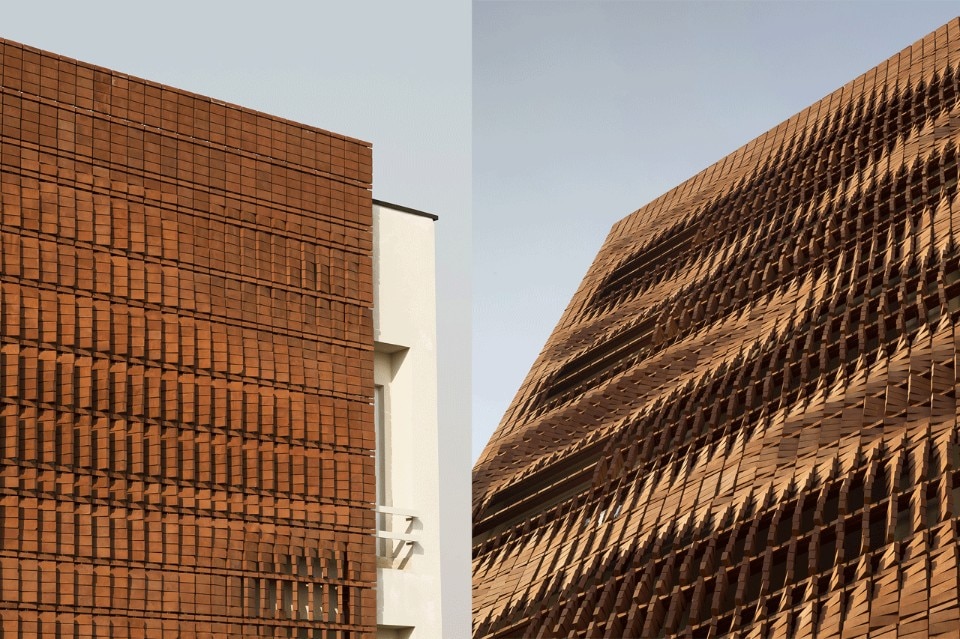 Admun Design, Brick Facade, Tehran