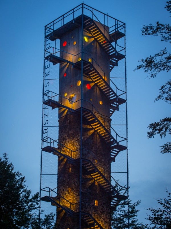 Nartarchitects, Panoramic Tower at Galyateto, Hungary, 2016