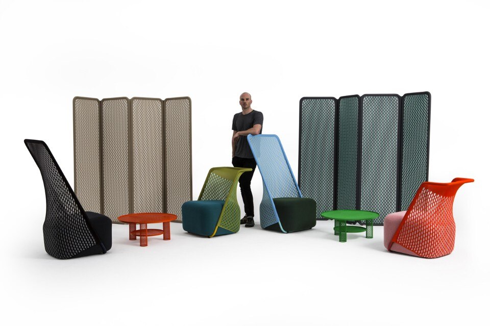 Benjamin Hubert Layer, Cradle collection for Moroso