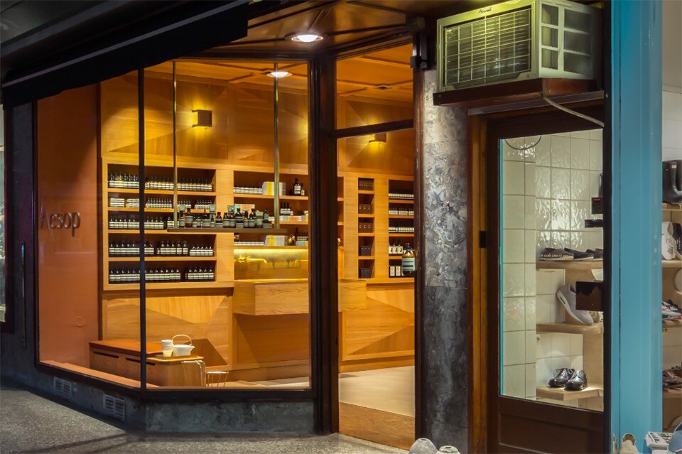 Snøhetta, Aesop boutique, Oslo, 2016