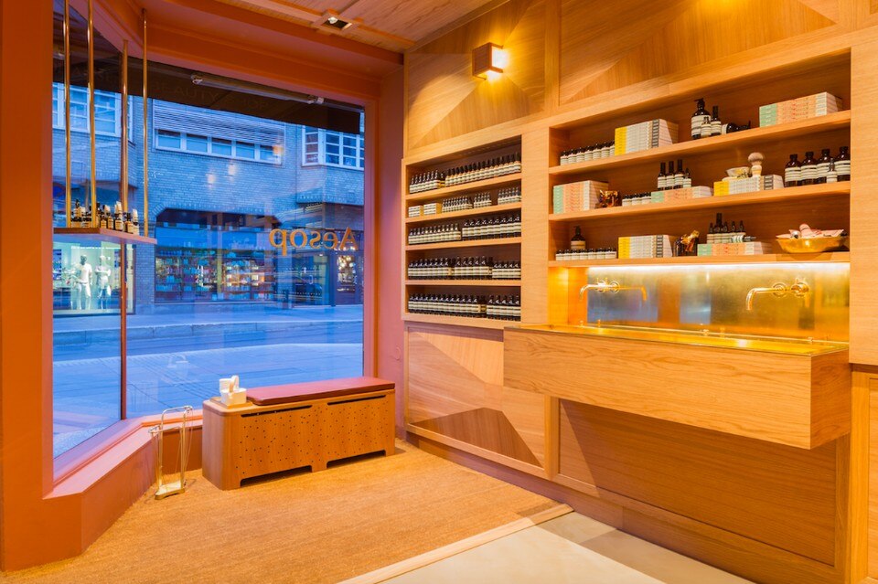 Snøhetta, Aesop boutique, Oslo, 2016