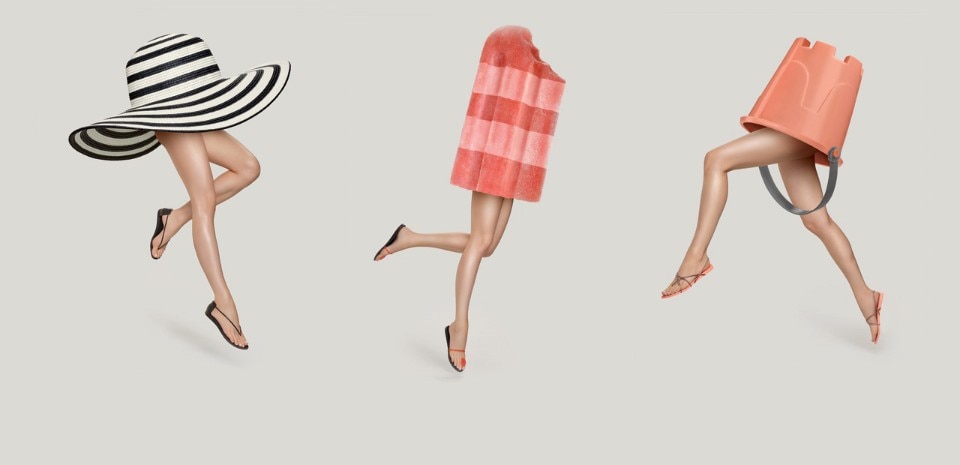 Philippe Starck, flip-flops for Ipanema, 2016