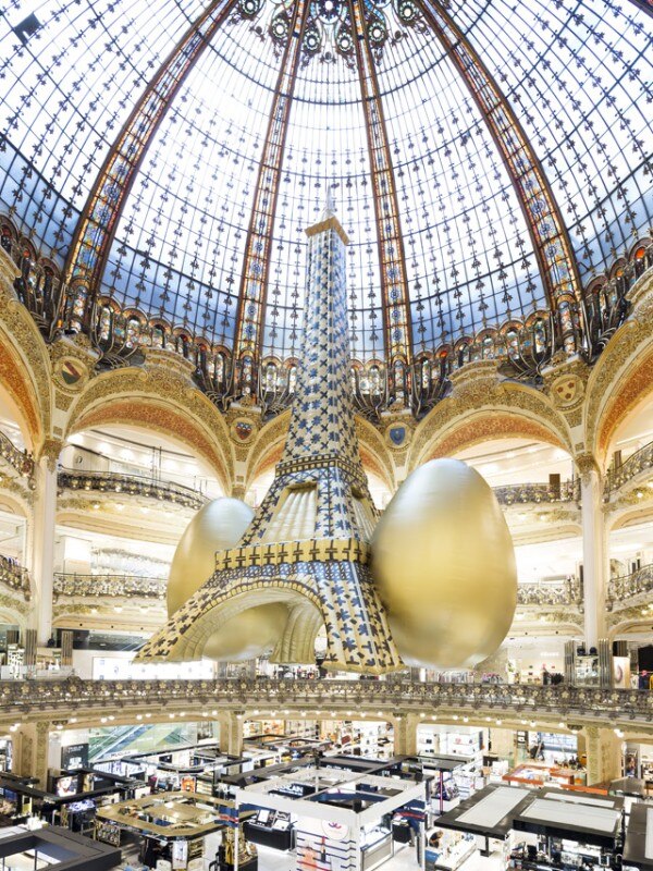 Toiletpaper at Galeries Lafayette, Paris, 2016