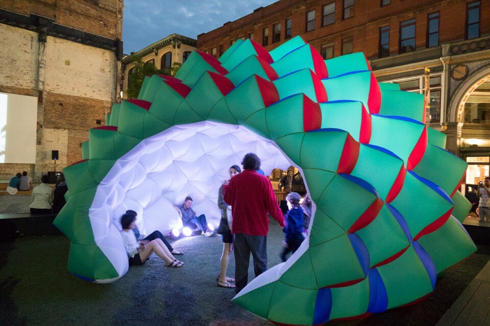 Pneuhaus, Fabric Prism, PVDfest, Providence, 2016