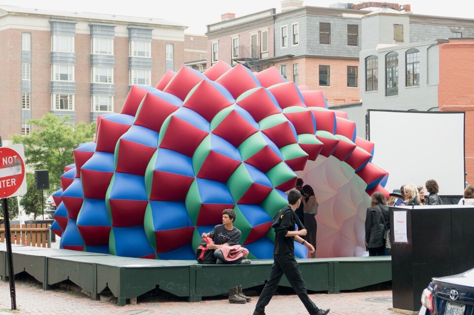 Pneuhaus, Fabric Prism, PVDfest, Providence, 2016