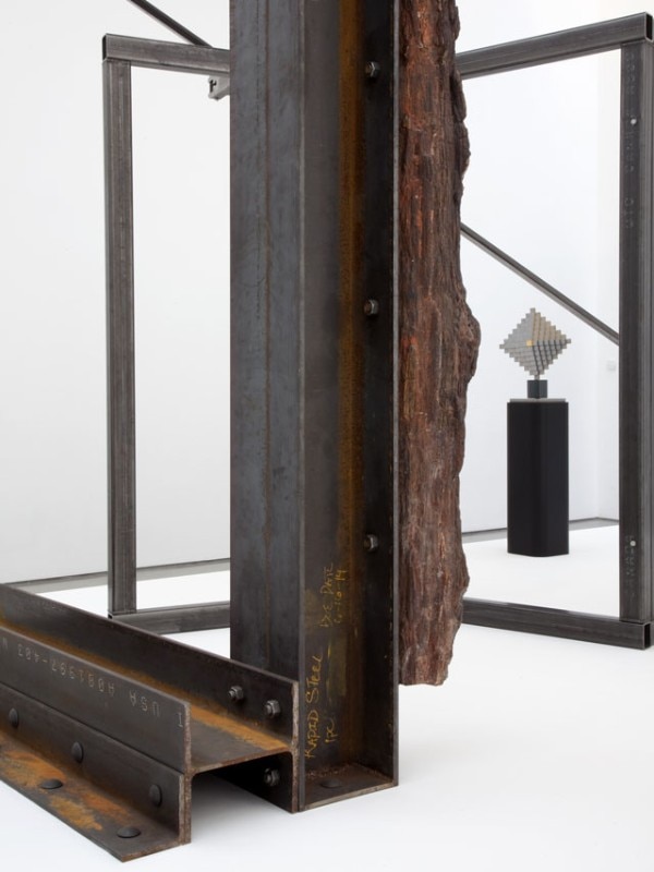 Carol Bove, Cretaceous, 2014. Installation view: the Henry Moore Institute, Leeds, UK. © Carol Bove/Carlo Scarpa. Courtesy the artist; Maccarone Gallery, New York/Los Angeles; David Zwirner, New York/London; and Museum Dhondt–Dhaenens, Deurle, Belgium. Photo: Jerry Hardman-Jones