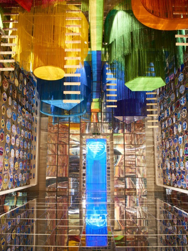 Padiglione dell'India alla London Design Biennale 2016. Foto Bradley Lloyd Barnes