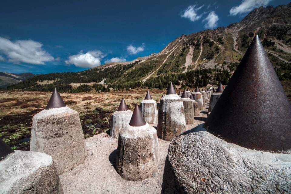 Pian dei Morti barrier, Passo Resia, Sud Tirol, 1938. Photo Marco Gioia