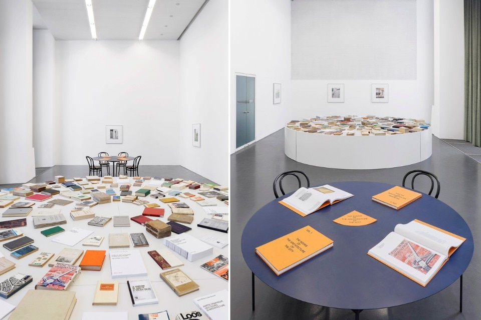 The Books of the Architecture of the City, installation view at Istituto Svizzero, Milan, 2016