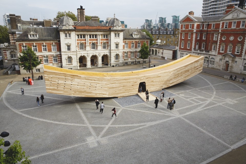 Alison Brooks Architects, The Smile, London Design Festival 2016