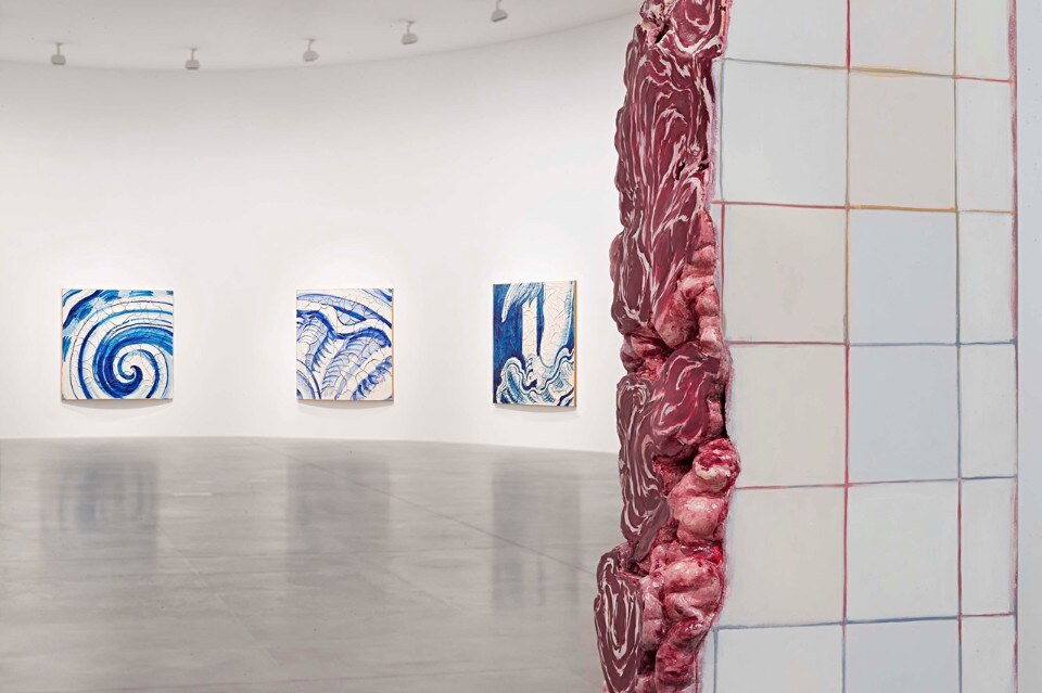Adriana Varejão, Azulejão, Gagosian Gallery, Rome, 2016 Adriana Varejão, Azulejão, Gagosian Gallery, Rome, 2016