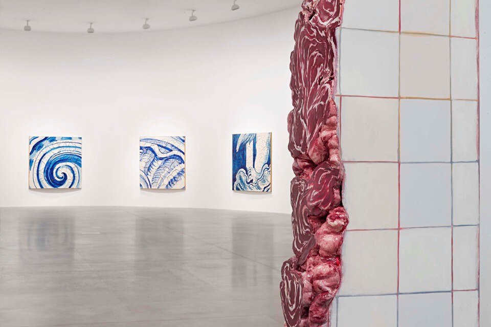 Adriana Varejão, Azulejão, Gagosian Gallery, Rome, 2016