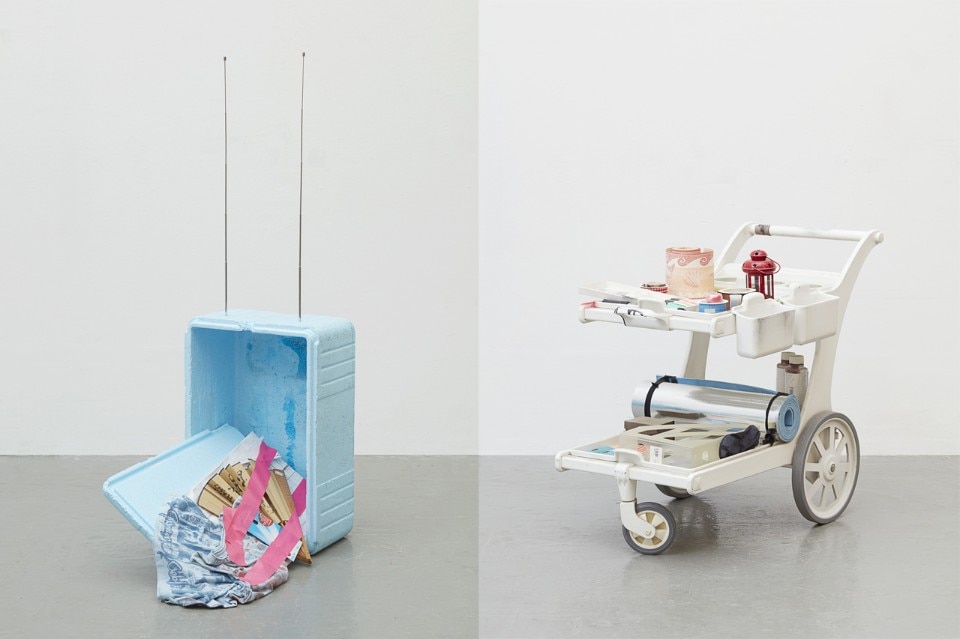 Isa Genzken, “Isa Genzken. I Love Michael Asher”, installation view, Hauser Wirth & Schimmel, 2016